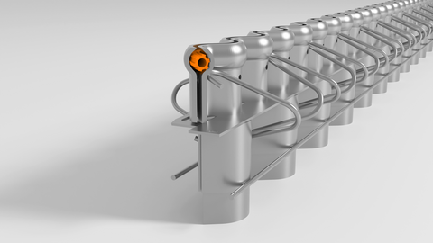 Cosinus Slide® Sealed Joint for concrete industrial slab