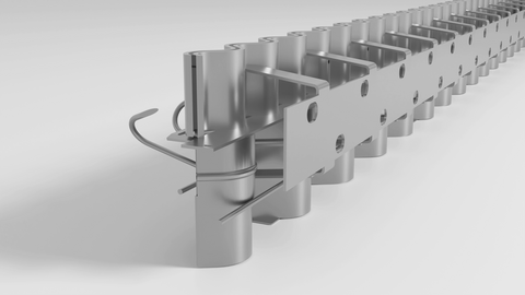 HCJ Cosinus Connect modular joint connection system for concrete slabs